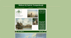 Desktop Screenshot of galerietrompenburgh.nl
